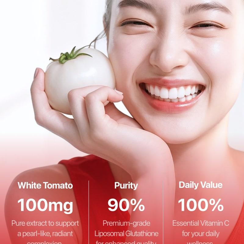 white tomato glutathione LATIB Shot 14ea Quantity:6-bottles Pearl Tomato is a Neurobion injection solution 3 كولاجين 2000 مجم