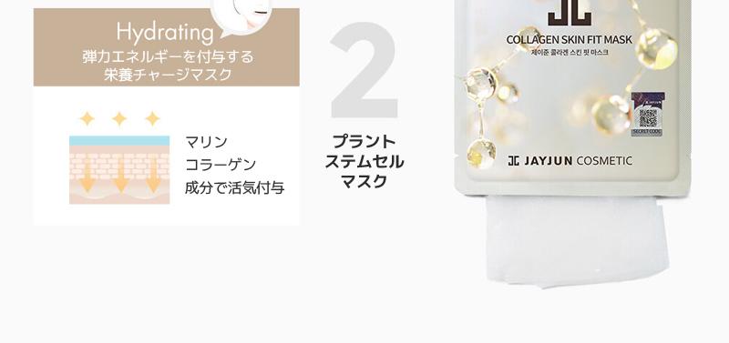 パック・フェイスマスク Jun JAYJUN / ジェイジュン コラーゲンスキンフィットマスクの公式