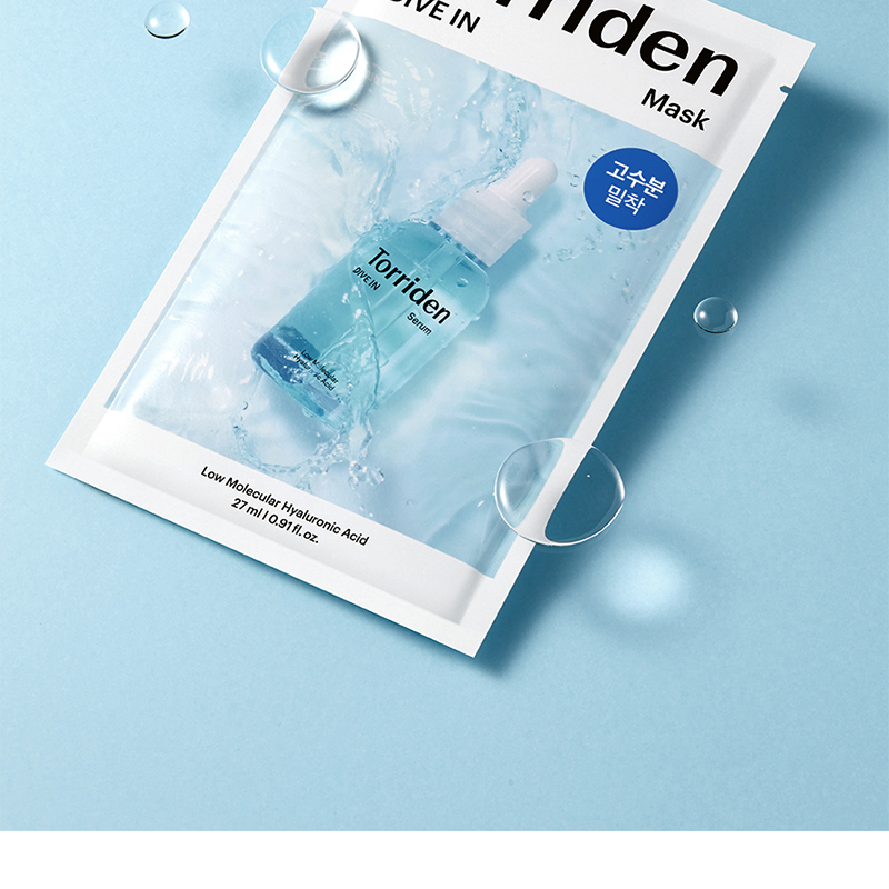 Torriden Dive-In Low Molecule Hyaluronic Acid Mask Sheet 1ea
