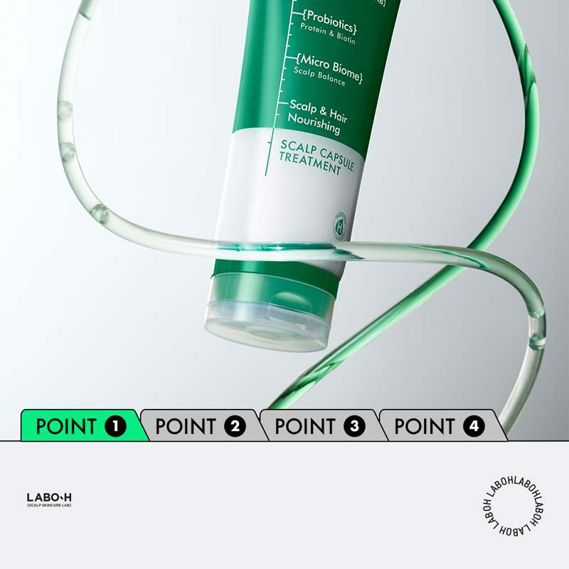 AZARE HERBAL HAIR PACK 250g 2本セット LABO-H Scalp Capsule Treatment (Hair Loss Relief) 200mL