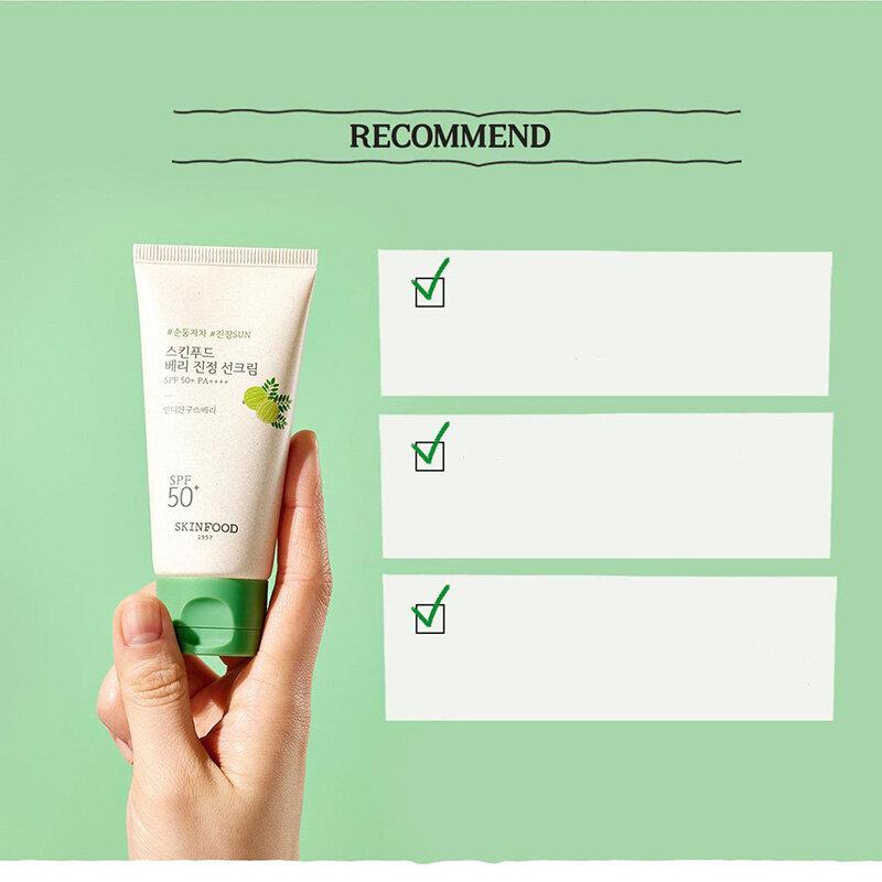 SKINFOOD Berry Soothing Sun Cream 50mL SPF50+ PA++++ | OLIVE