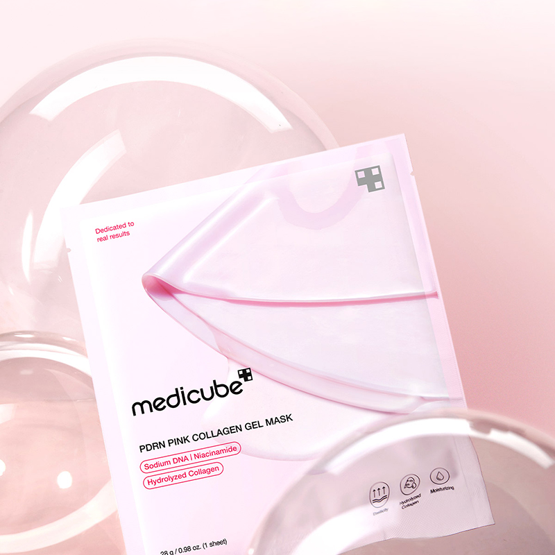 medicube PDRN ピンクコラーゲンゲルマスクパック 1枚 | OLIVE YOUNG