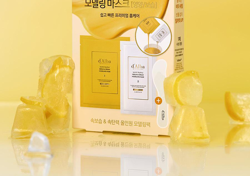 d'Alba ホワイトトリュフセラムアンドクリームモデリングマスク 66g*1