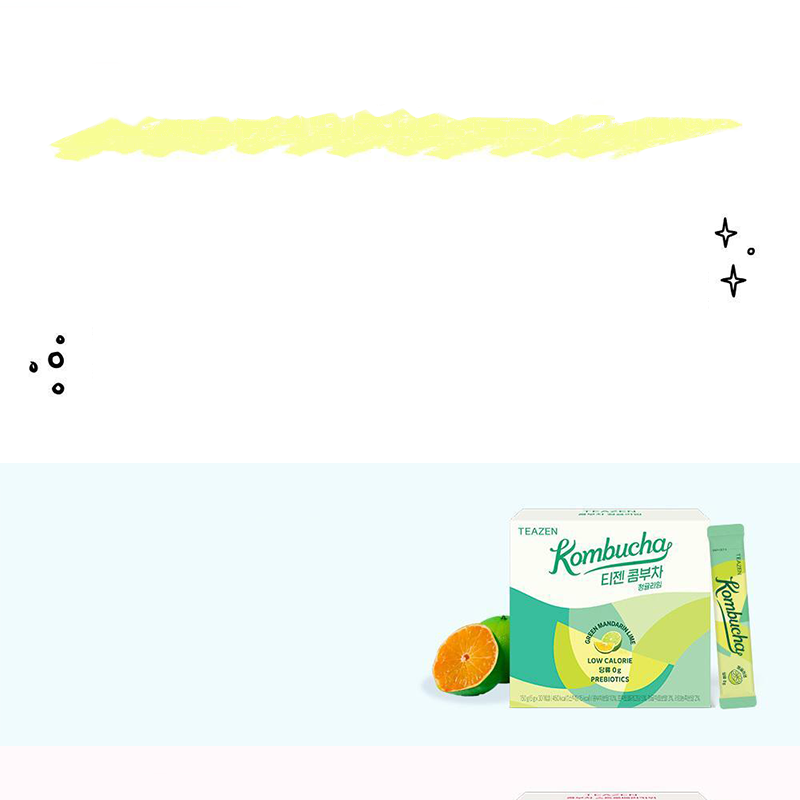 TEAZEN コンブチャ 柚子 10T | OLIVE YOUNG Global