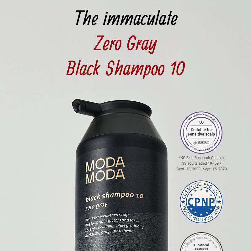 MODAMODA Zero Gray Black Shampoo 10 300g Double Pack | OLIVE
