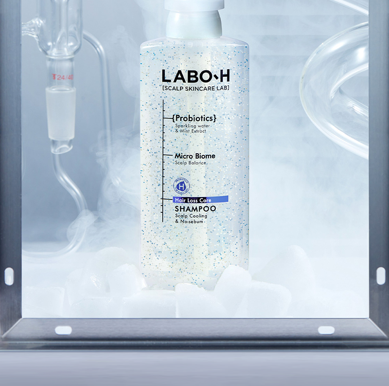 LABO-H Hair Loss Care Scalp Cooling & No Sebum Shampoo 750ml