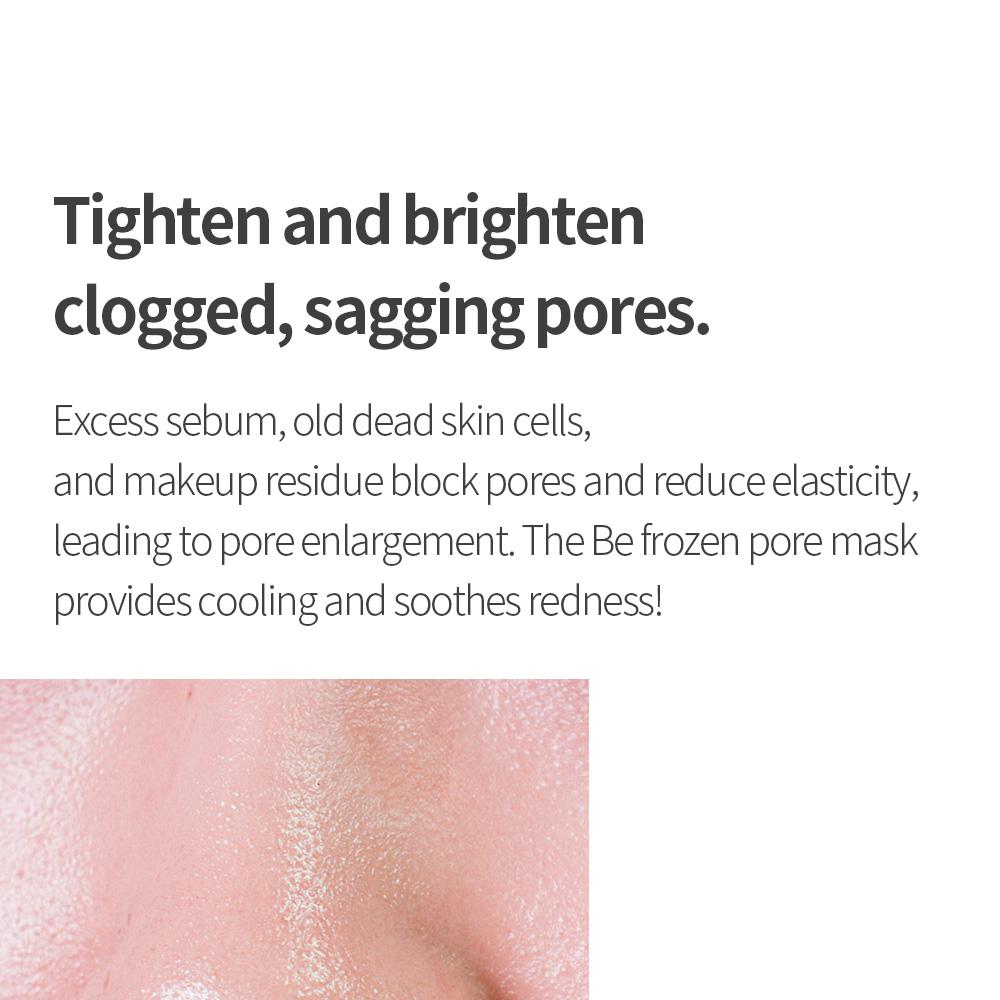 Aperire Spa Relief BE Frozen Porenmaske – Kühlende Maske Mit Kanadischem Ton & Anti-Thermorin Für Straffe, Saubere Poren (Porenreinigung & Minimierung)