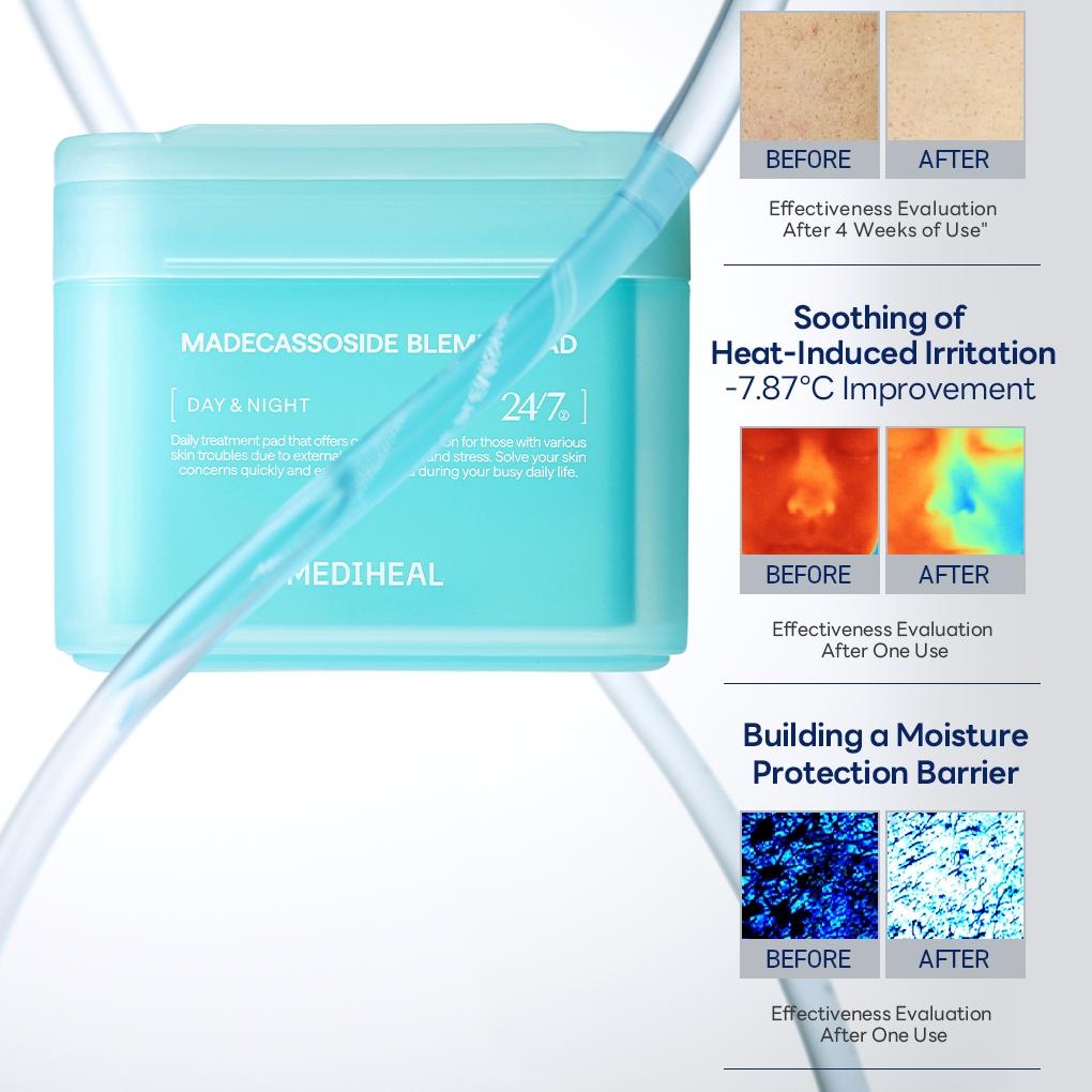 MEDIHEAL Toner Pad 100+200 Pads Triple Pack (3types) | OLIVE YOUNG