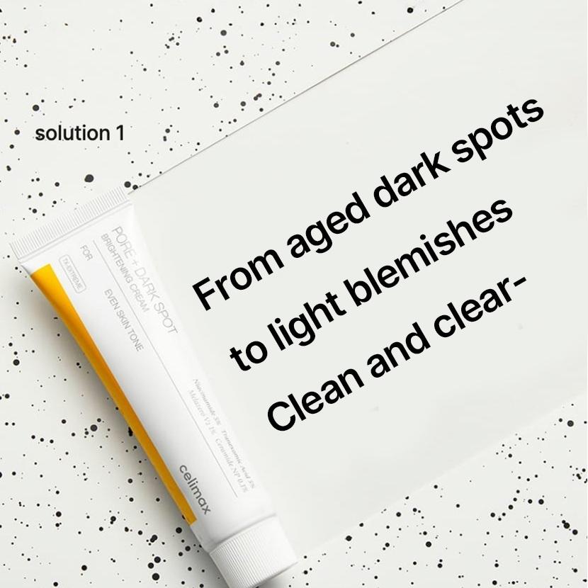 celimax Pore + Dark Spot Brightening Cream 35ml Set (+7ml*2ea