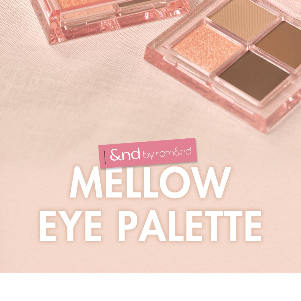 &nd by rom&nd Mellow Eye Palette 2.4g (3 Options) | OLIVE YOUNG Global