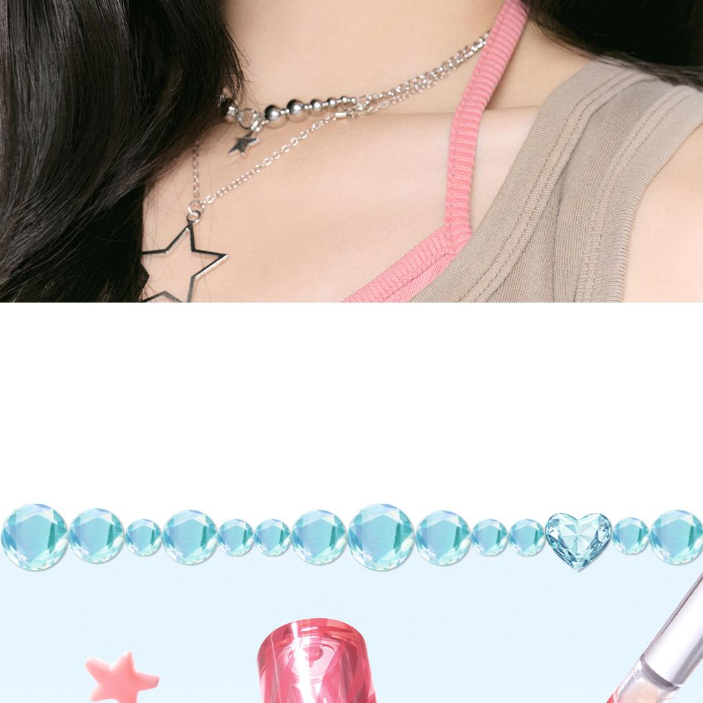 [Sanrio EDITION] rom&nd Glasting Color Gloss (Set/Single) (18 Colors)