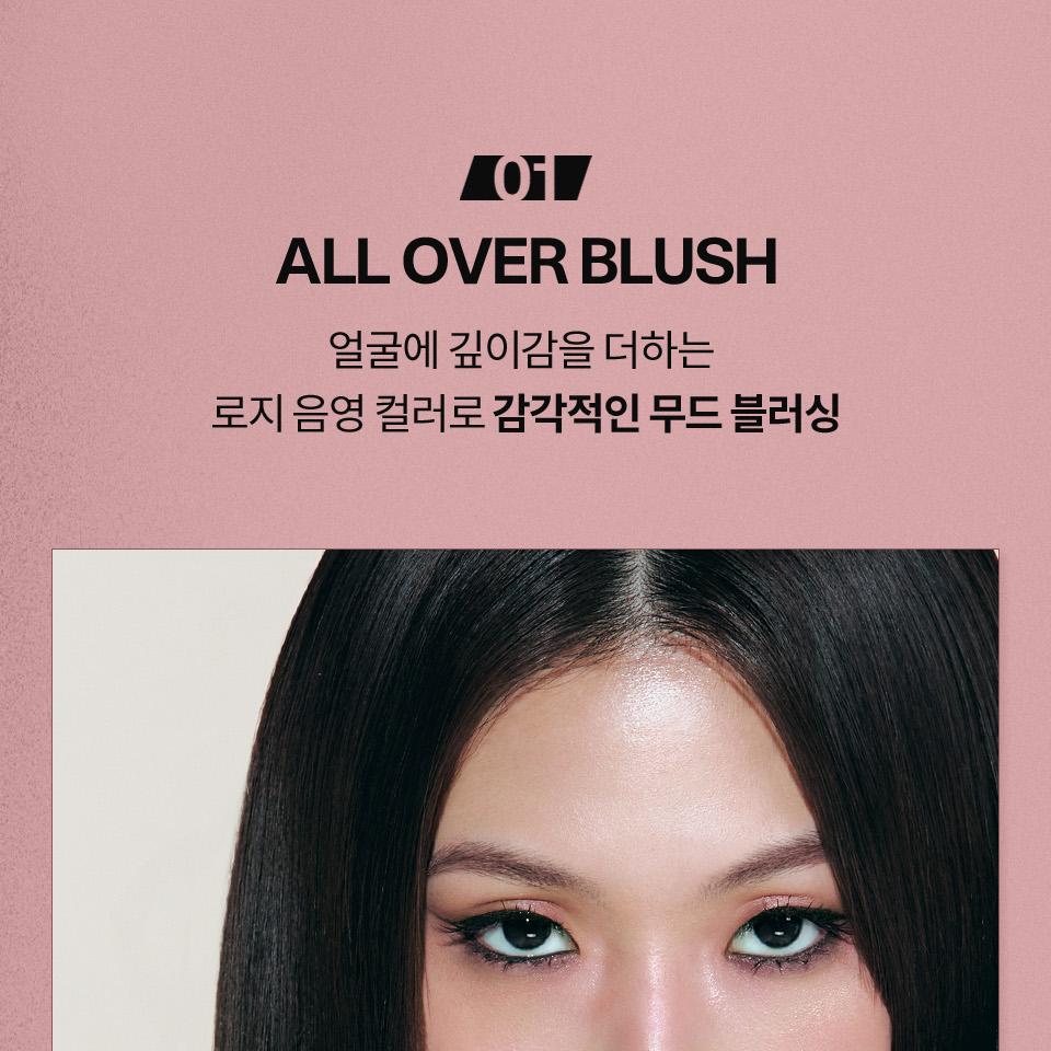 TWO SLASH FOUR All Over Face Blush (Set/Single) (12 Options)