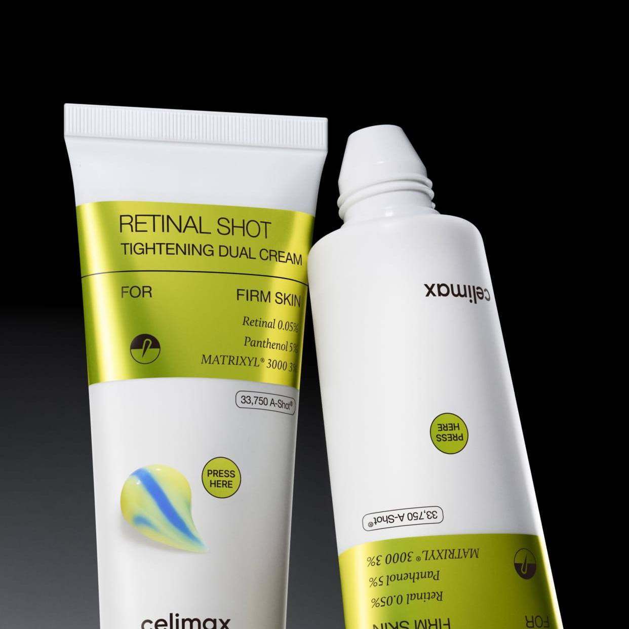 celimax ザ・ビタAレチナールショットタイトニングデュアルクリーム