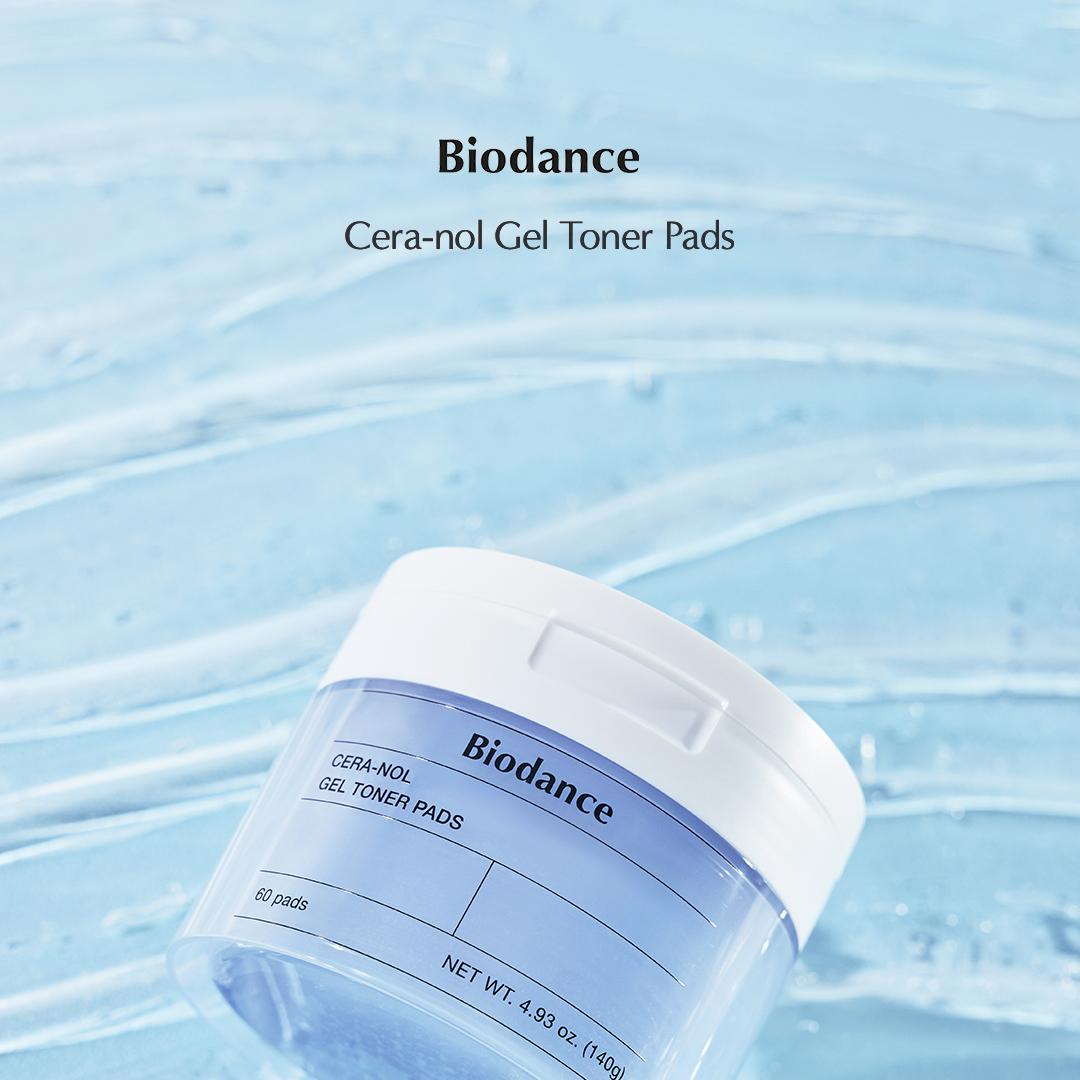 BIODANCE Hydro Cera-Nol Gel Toner Pads 60P