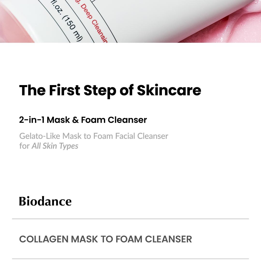 BIODANCE Collagen Mask To Foam Cleanser 150ml