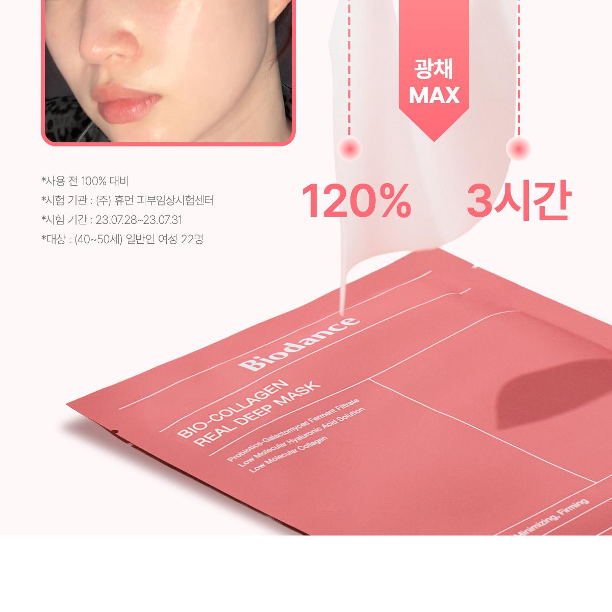 [Sanrio EDITION] BIODANCE Real Deep Mask 7 Sheets (+Sea Kelp 1 Sheet+Mouse Pad) (2 Options)