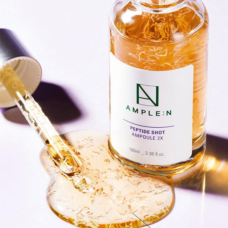アンプルエヌ　ペプチドショットアンプル (100ml)✖️3本セット AMPLE:NペプチドショットアンプルツーXの100ml | OLIVE YOUNG Global
