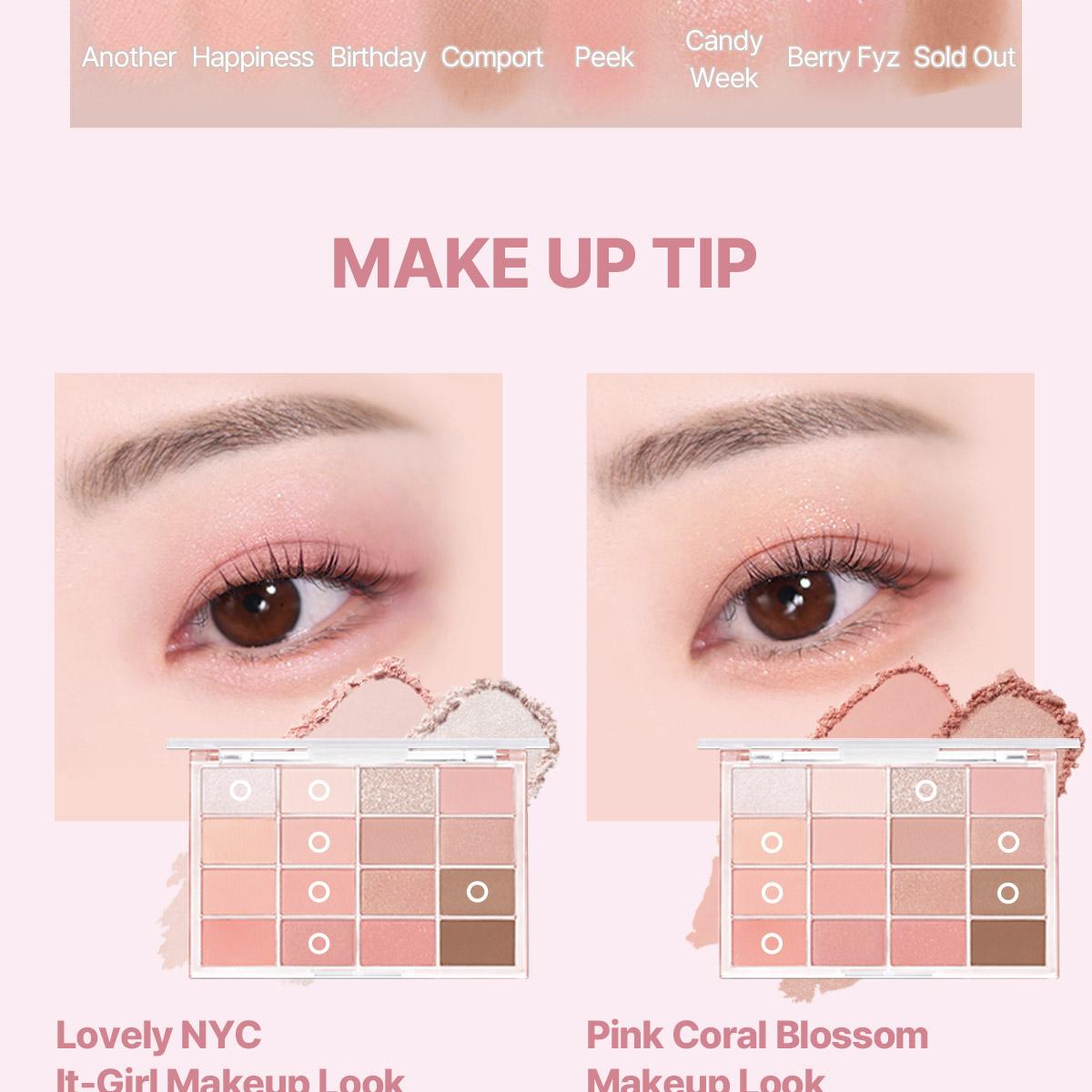 [Sanrio EDITION] WAKEMAKE Soft Blurring Eye Palette (Set/Single) (26 Options)