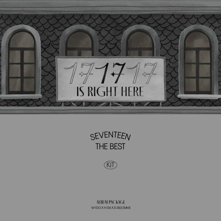 SEVENTEEN - SEVENTEEN BEST ALBUM [17 IS RIGHT HERE] (KIT VER