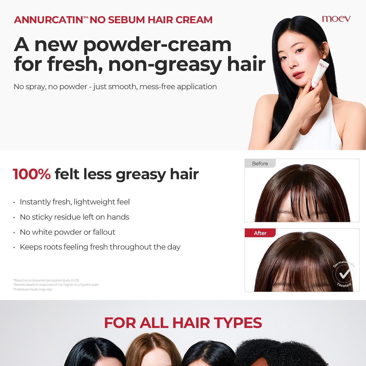 moev アヌカチンノーセバムヘアクリーム 30g | OLIVE YOUNG Global