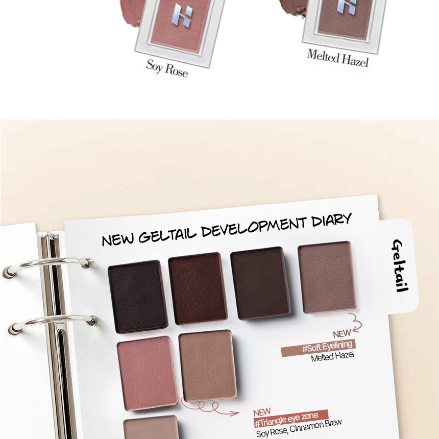 [Sanrio EDITION] Holika Holika My Fave Piece Eye Shadow (Shimmer/Matte/Shade/Geltail)