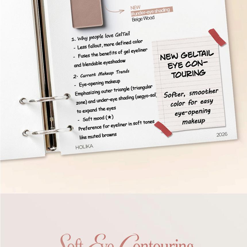 [Sanrio EDITION] Holika Holika My Fave Piece Eye Shadow (Shimmer/Matte/Shade/Geltail)