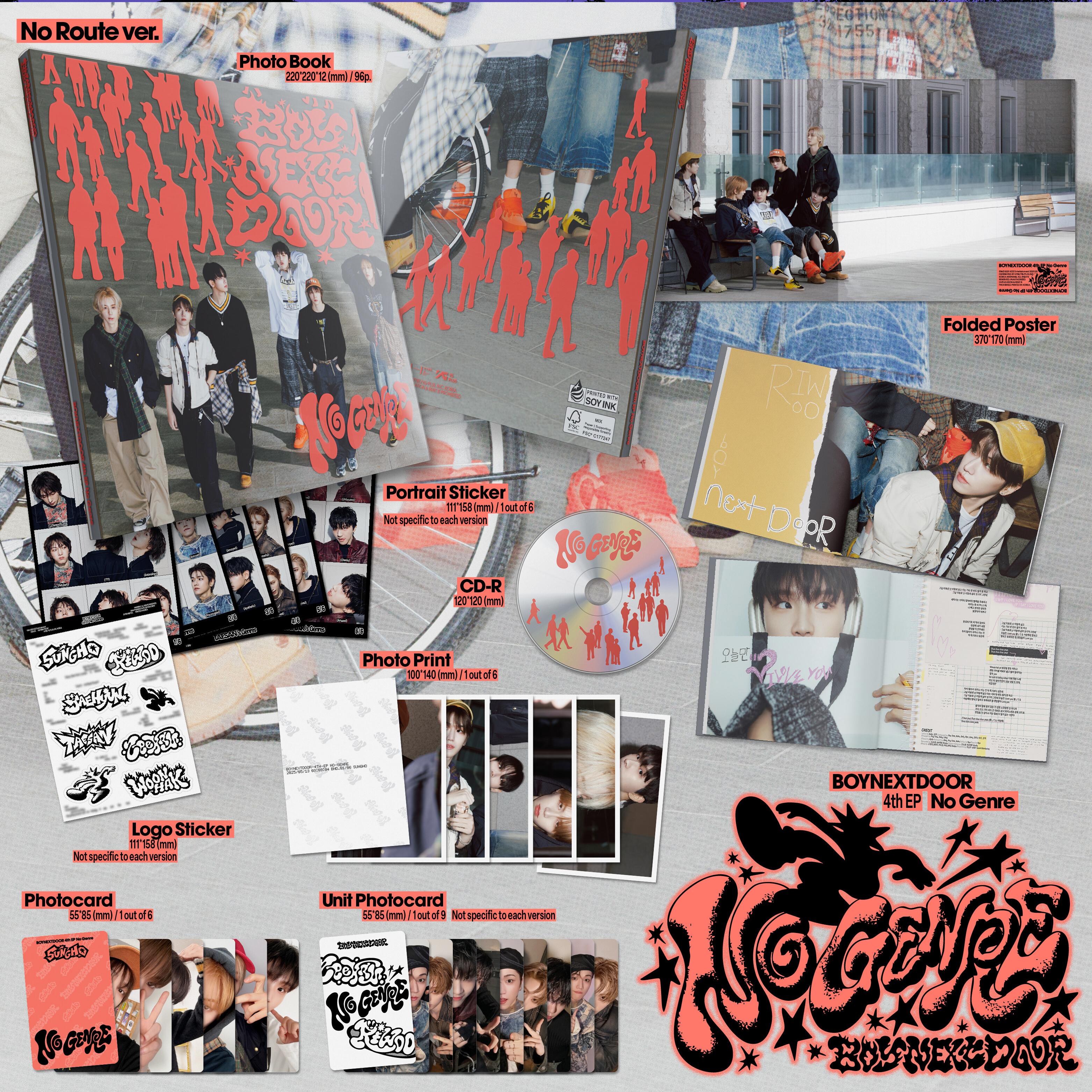 BOYNEXTDOOR イハン why oliveyoung オリヤン B BOYNEXTDOOR - 1ST EP 'WHY..' (LETTER VER.) | OLIVE YOUNG Global