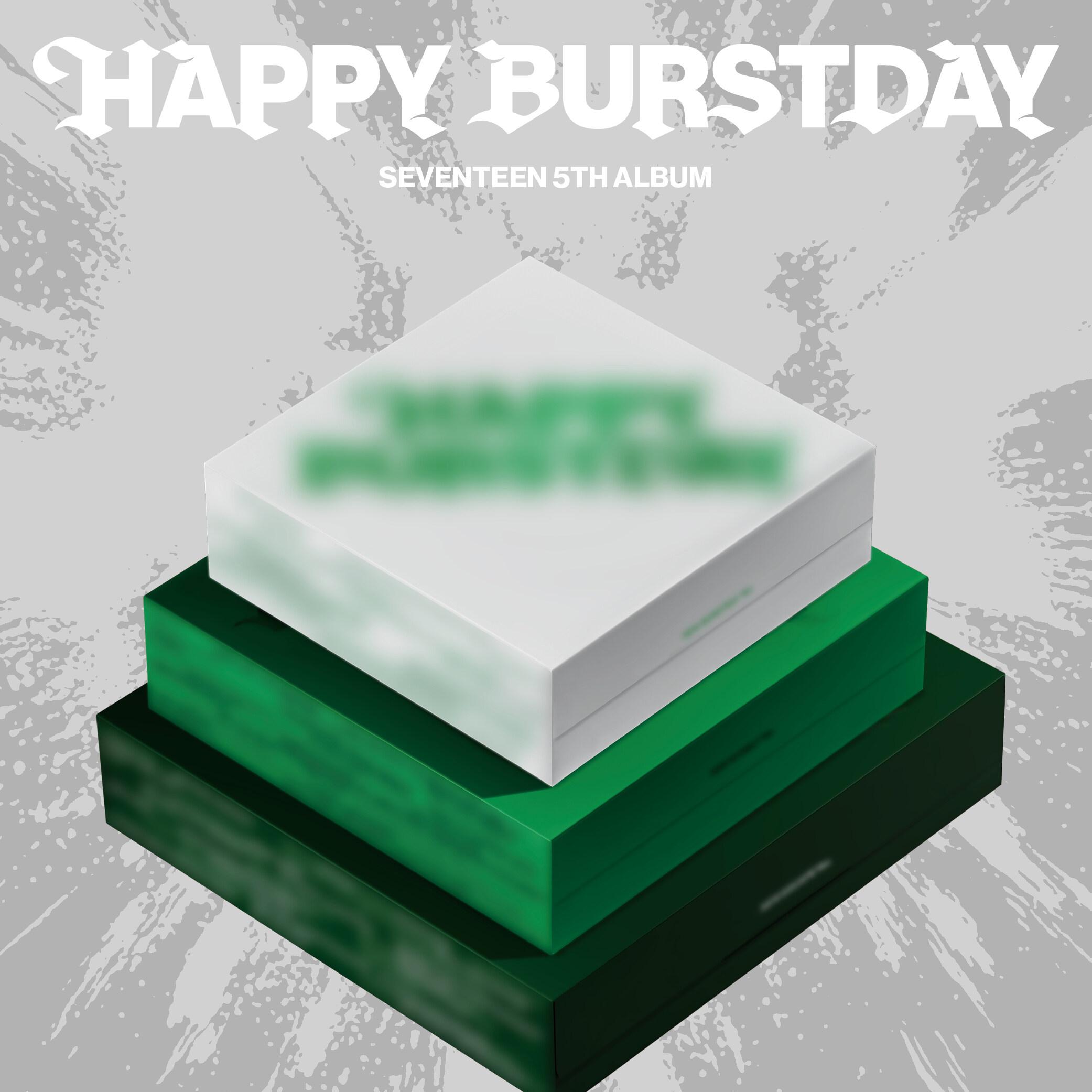 HAPPY BURSTDAY オリヤンoliveyoung ラキドロ　スングァン SEVENTEEN 5th Album 'HAPPY BURSTDAY' KiT Ver. | OLIVE YOUNG