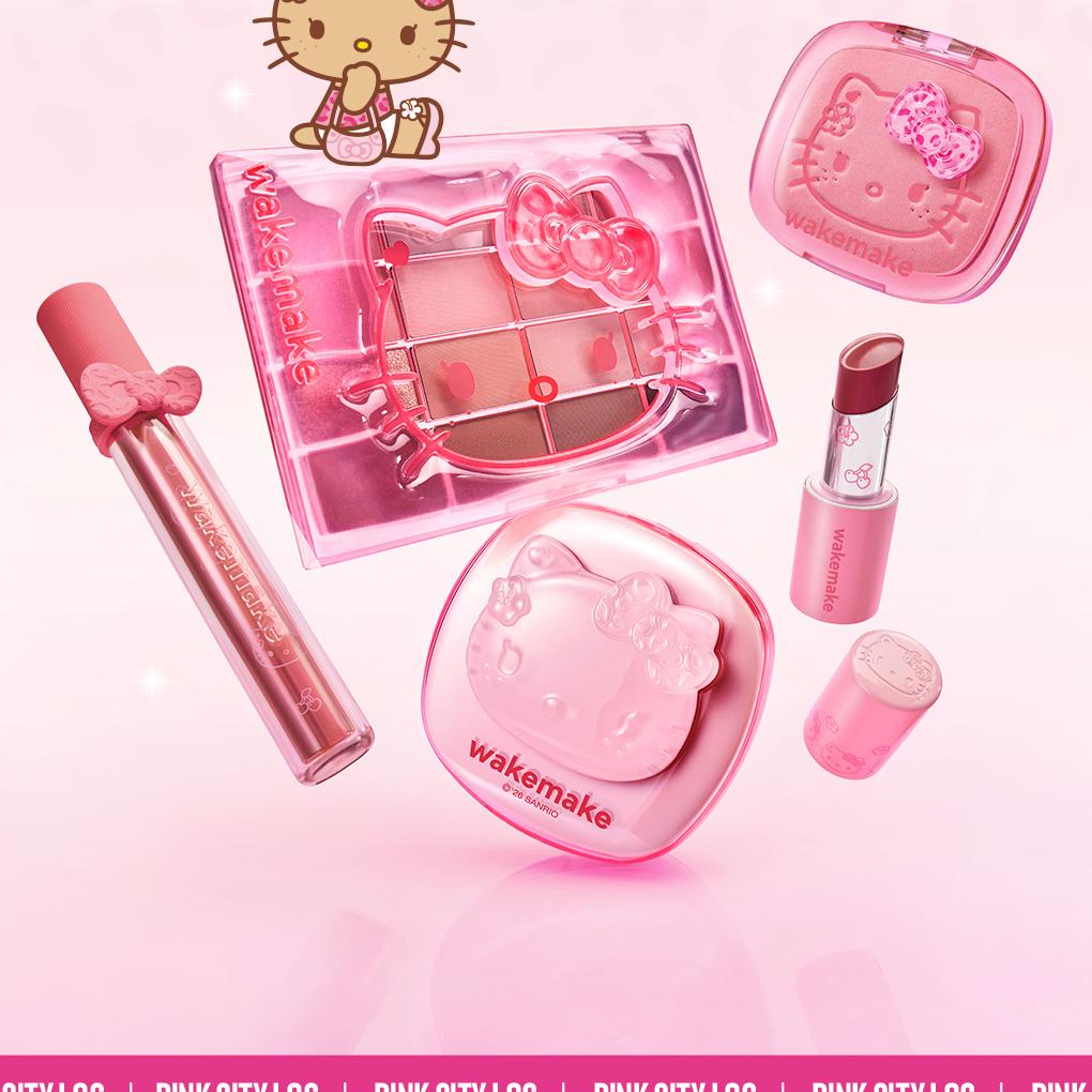 [Sanrio EDITION] WAKEMAKE Soft Blurring Eye Palette (Set/Single) (26 Options)