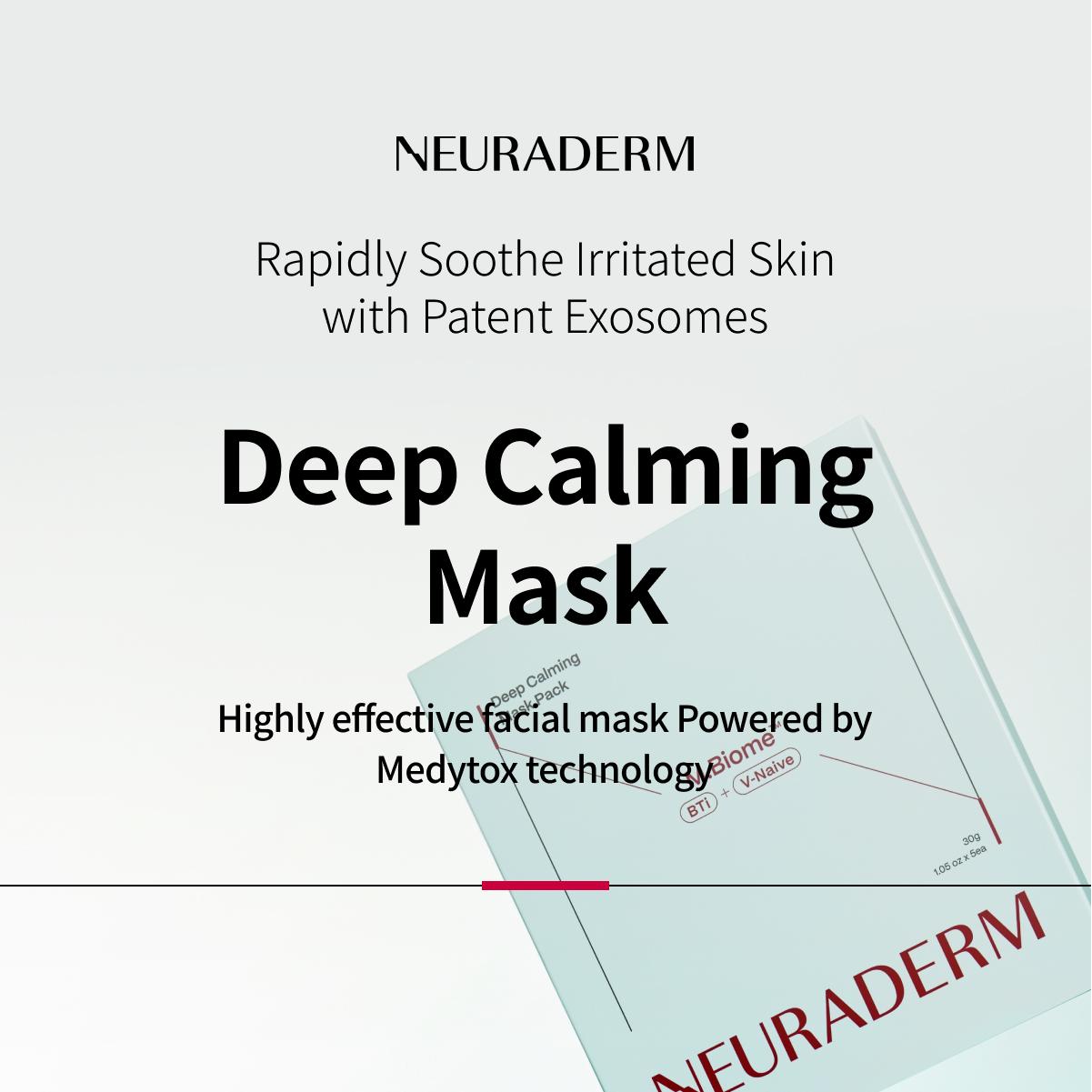 Medytox NERURADERM Deep Calming Mask Pack 1ea | OLIVE YOUNG Global