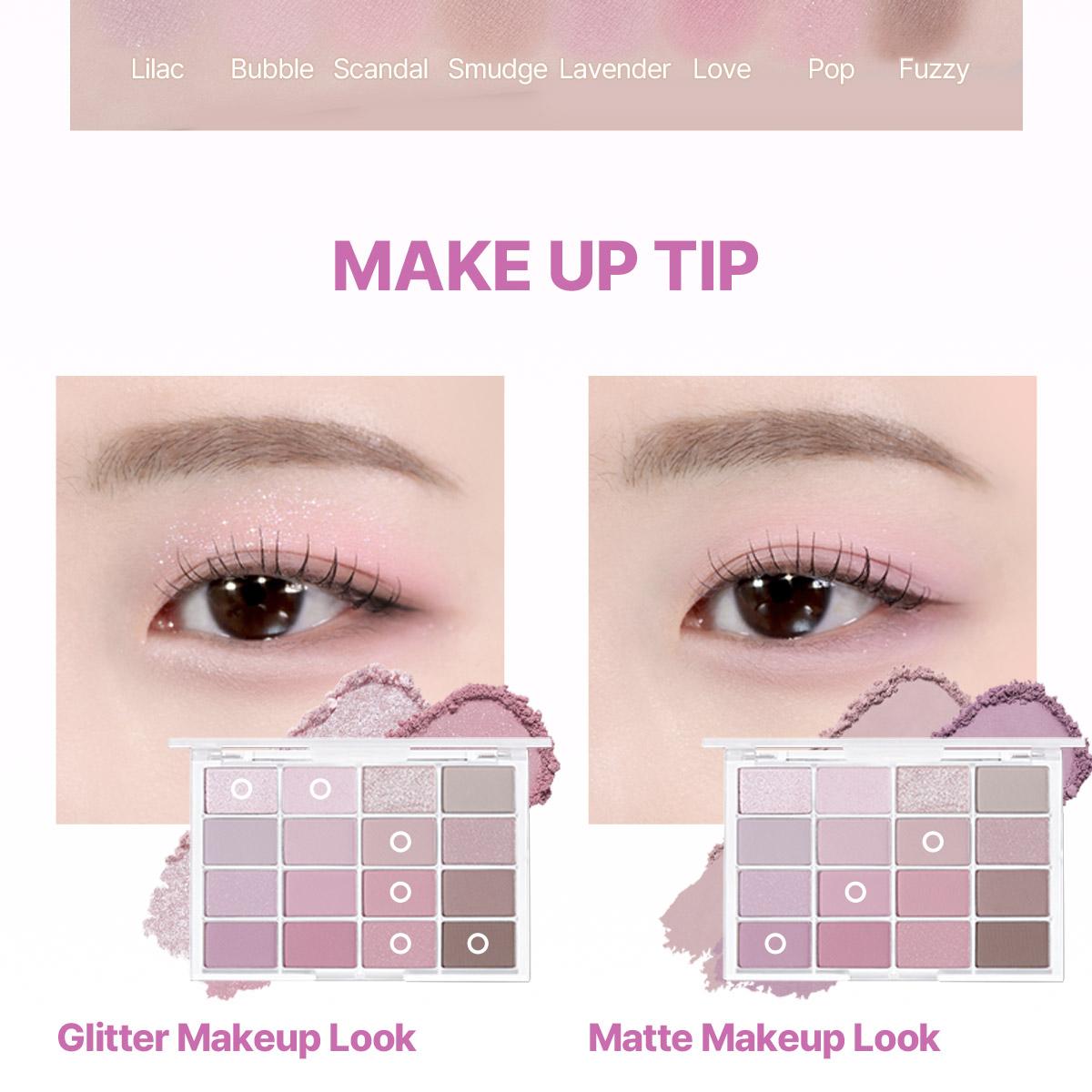 [Sanrio EDITION] WAKEMAKE Soft Blurring Eye Palette (Set/Single) (26 Options)