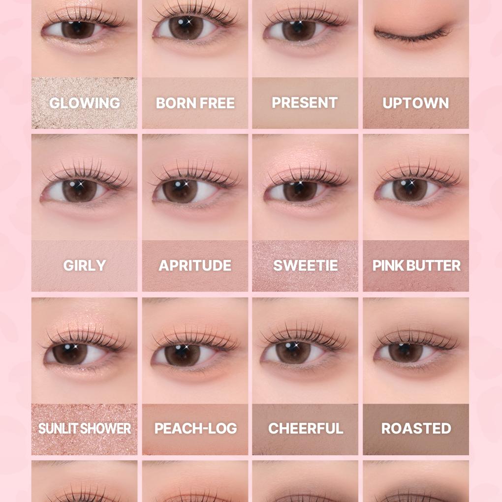 [Sanrio EDITION] WAKEMAKE Soft Blurring Eye Palette (Set/Single) (26 Options)