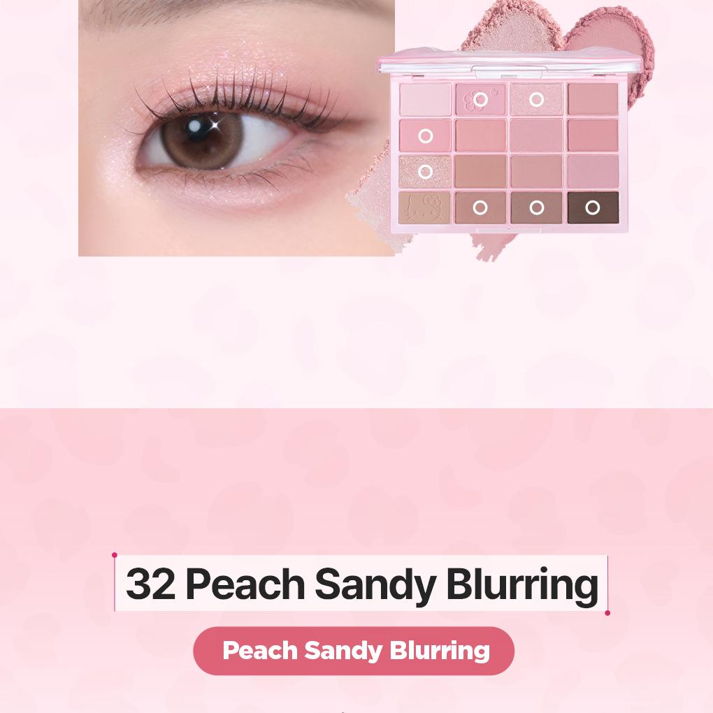 [Sanrio EDITION] WAKEMAKE Soft Blurring Eye Palette (Set/Single) (26 Options)