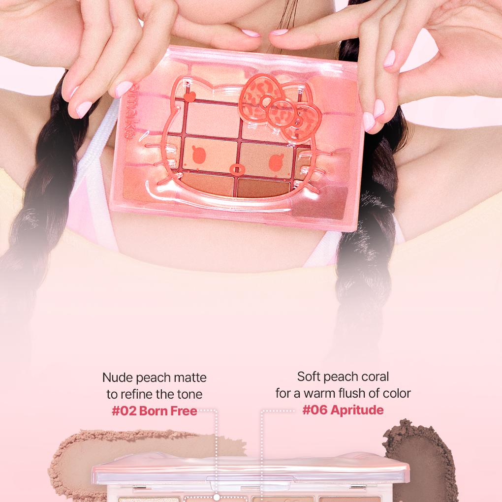[Sanrio EDITION] WAKEMAKE Soft Blurring Eye Palette (Set/Single) (26 Options)