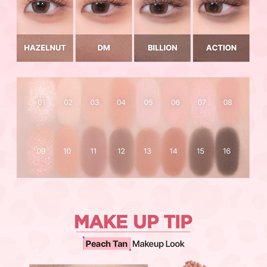 [Sanrio EDITION] WAKEMAKE Soft Blurring Eye Palette (Set/Single) (26 Options)