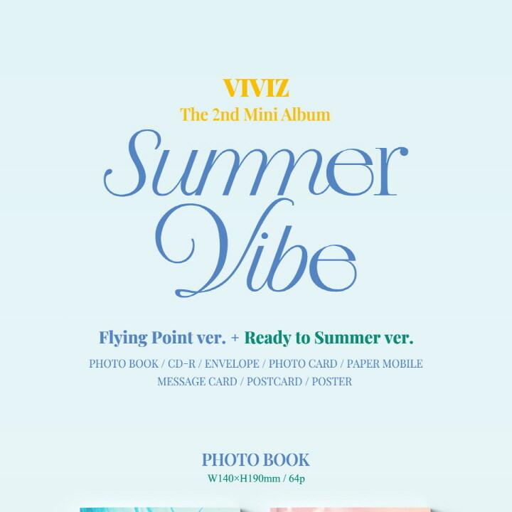 RANDOM] VIVIZ - SUMMER VIBE (2ND MINI ALBUM) PHOTOBOOK | OLIVE