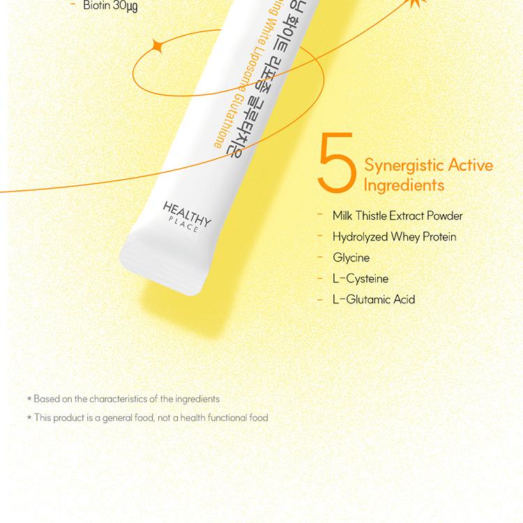 HEALTHY PLACE Double Toning White Liposome Glutathione 30 Sticks (1-month supply) | OLIVE YOUNG Global HEALTHY PLACE Double Toning White Liposome Glutathione 30 Sticks (1-month supply) | OLIVE YOUNG Global