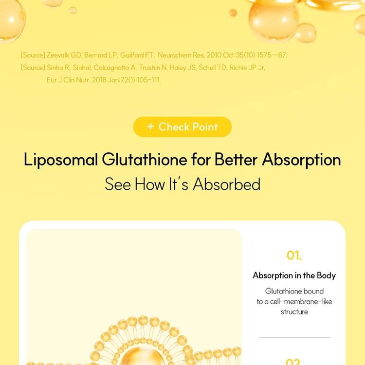 HEALTHY PLACE Double Toning White Liposome Glutathione 30 Sticks (1-month  supply) | OLIVE YOUNG Global