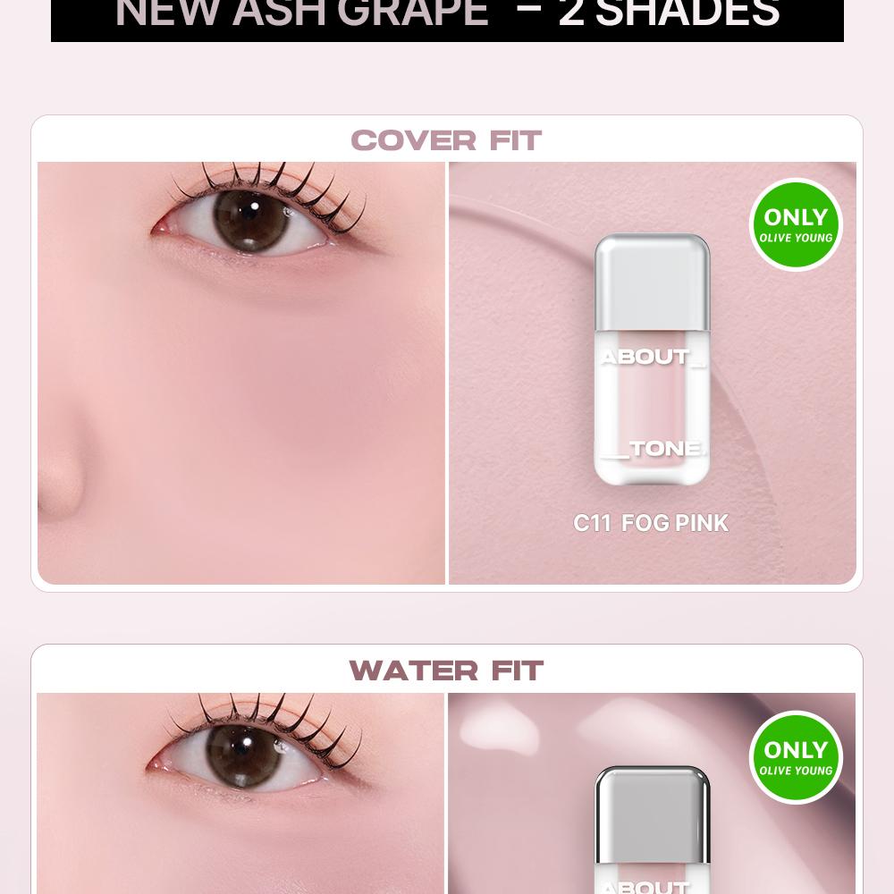 [Sanrio EDITION] ABOUT_TONE Skin Layer Fit Blusher (Cover Fit/Water Fit) (Set/Single) (22 Colors)