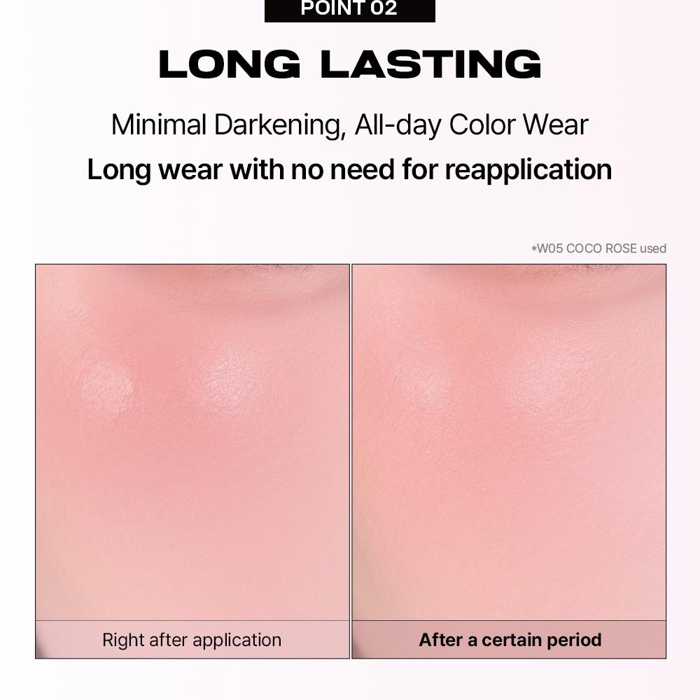 [Sanrio EDITION] ABOUT_TONE Skin Layer Fit Blusher (Cover Fit/Water Fit) (Set/Single) (22 Colors)