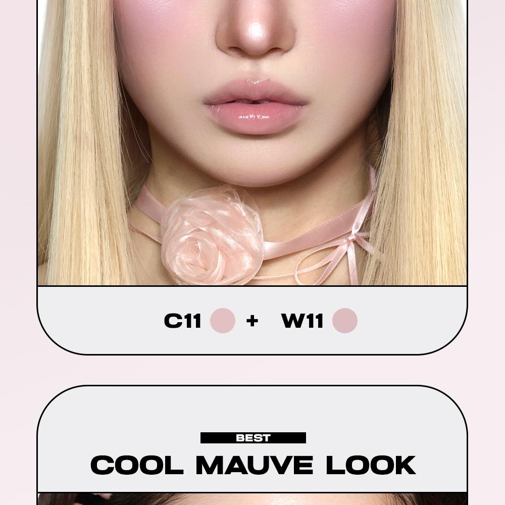 [Sanrio EDITION] ABOUT_TONE Skin Layer Fit Blusher (Cover Fit/Water Fit) (Set/Single) (22 Colors)