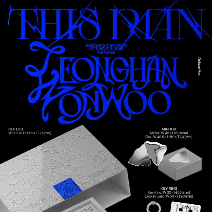 JEONGHANXWONWOO (SEVENTEEN) - 1ST SINGLE ALBUM [THIS MAN] DELUXE
