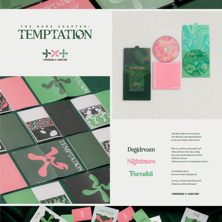 TOMORROW X TOGETHER (TXT) - THE NAME CHAPTER: TEMPTATION | OLIVE