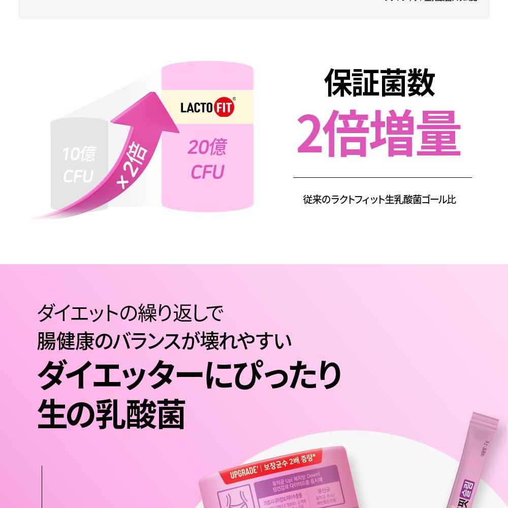 LACTO-FIT スリム30包 ダブル企画（30日分） | OLIVE YOUNG Global