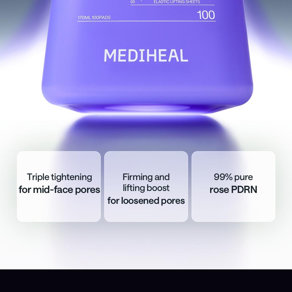 [Sanrio EDITION] MEDIHEAL Toner 100 Pads Double (+Portable Case+Sticker) (3 Options)