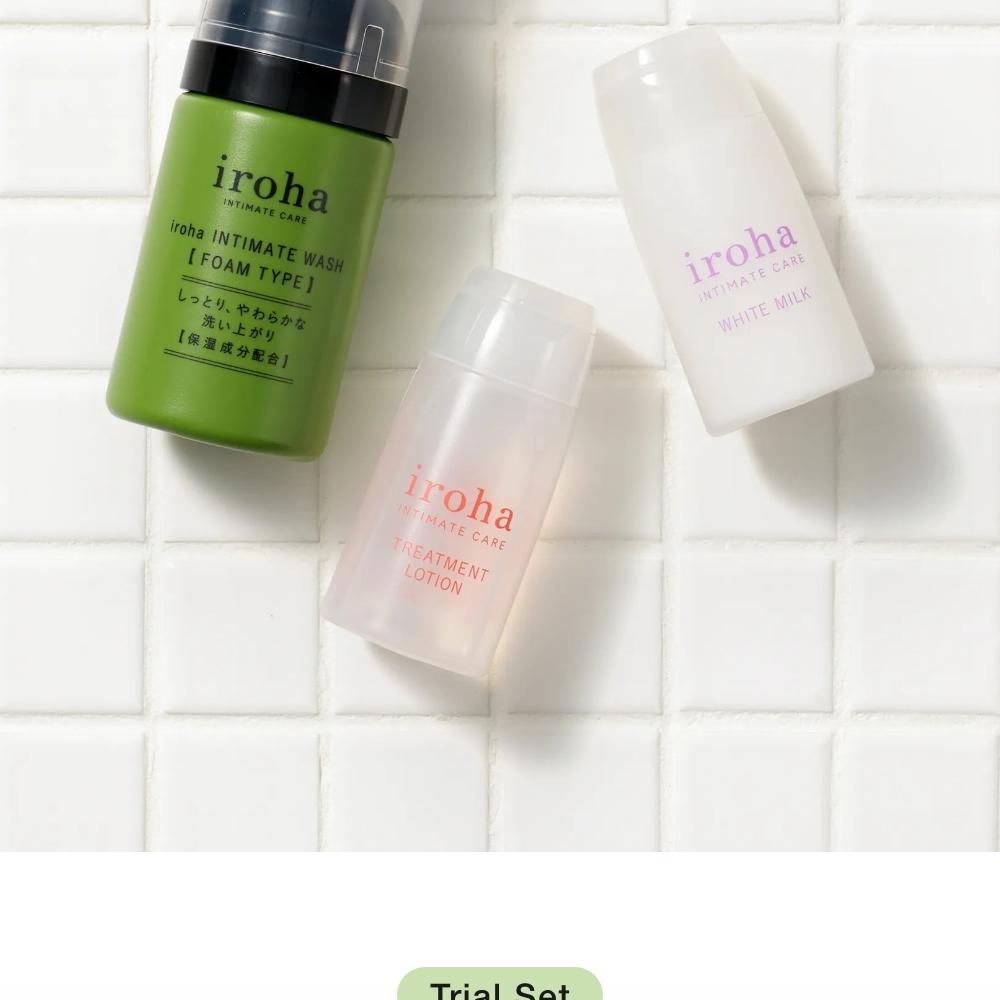 iroha Intimate Care Trial Set (Foam+Lotion+Milk) | OLIVE YOUNG Global