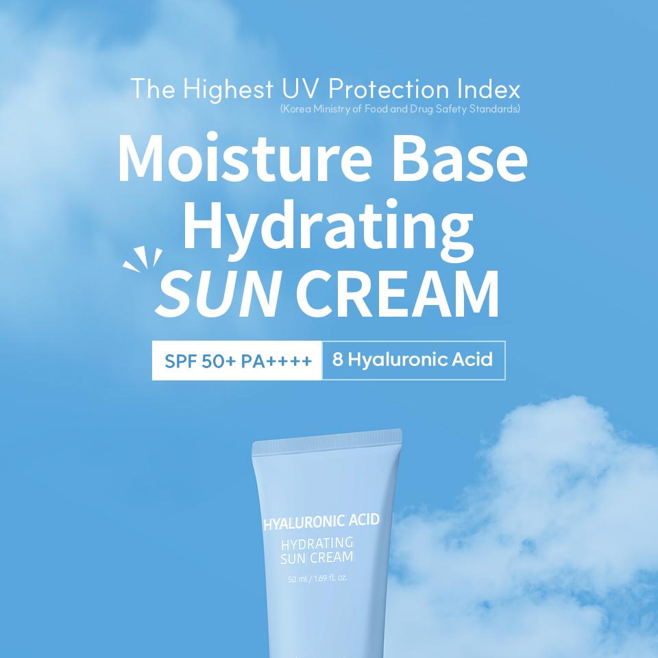 日焼け止め Jiyong JAYJUN Hyaluronic Acid Hydrating Sun Cream 50ml 1+1 Double