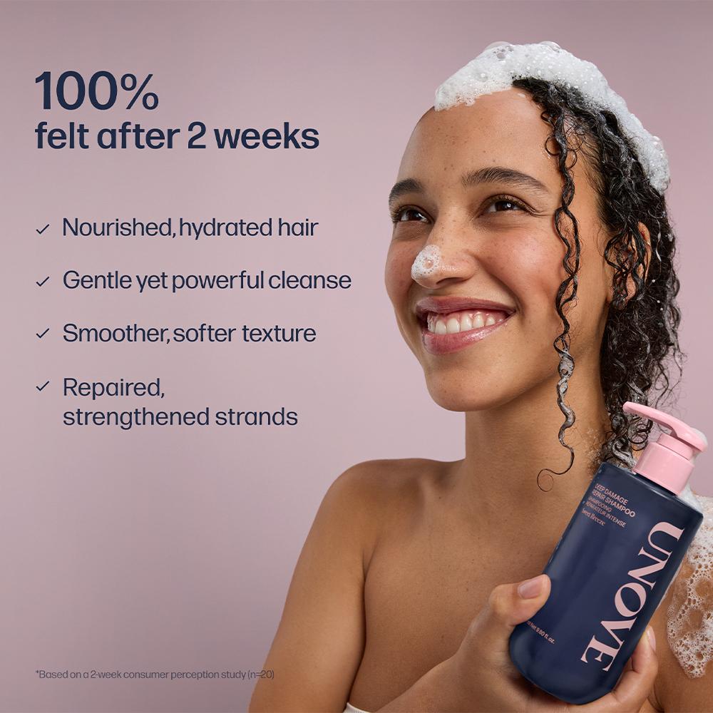 UNOVE Deep Damage Repair Shampoo 500ml Double Set (4 Options)