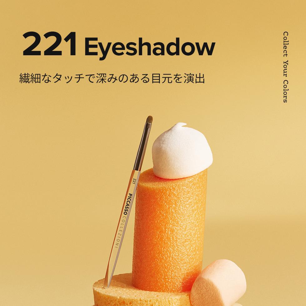 PICCASSO コレッツィオーニ 221アイシャドウブラシ | OLIVE YOUNG Global