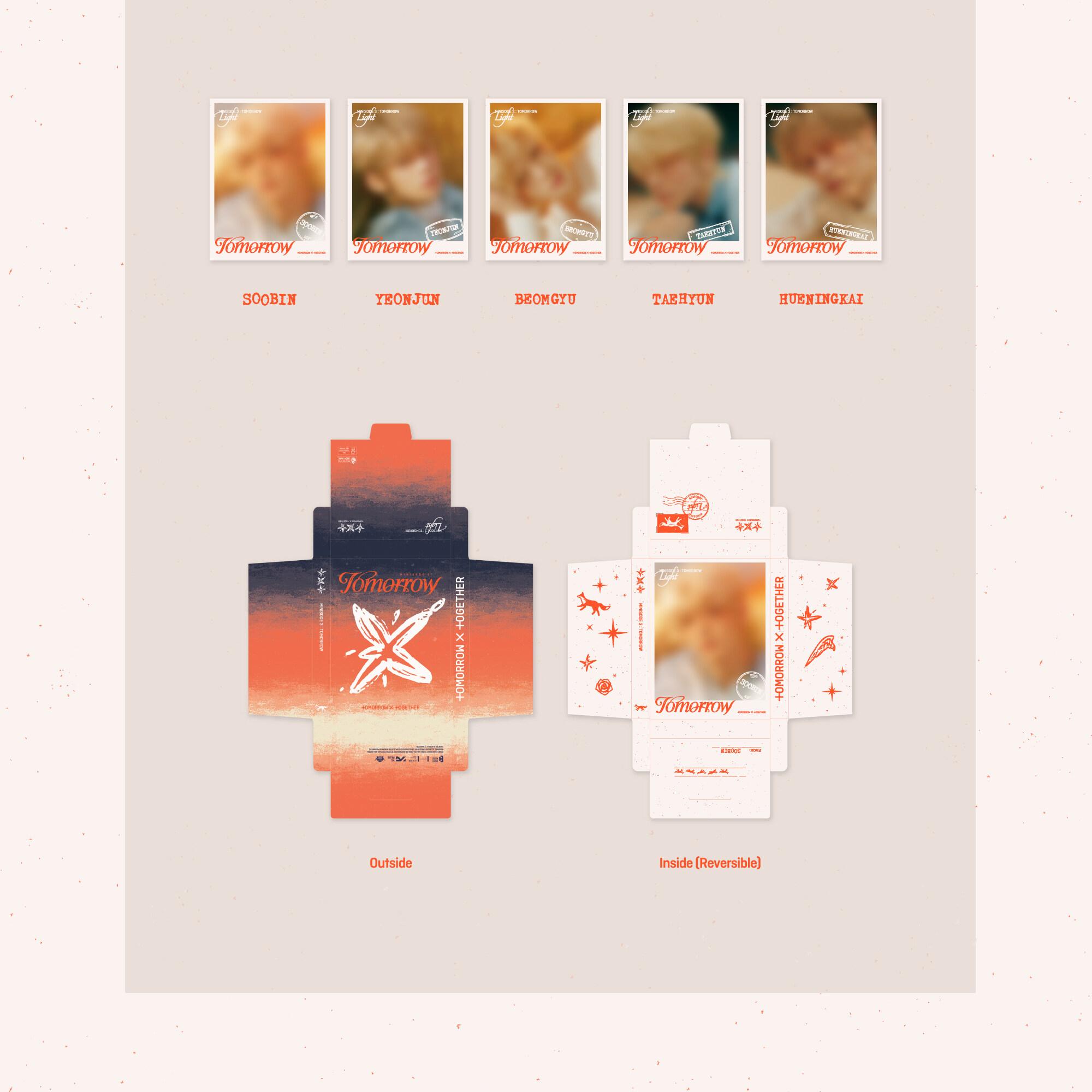 TXT TOGETHER oliveyoung 限定 トレカ 10枚セット Special Photocard] TOMORROW X TOGETHER minisode 3: TOMORROW